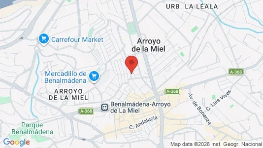 Apartments for rent i Benalmádena - kort over placeringen
