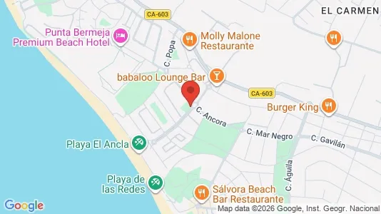Apartments for rent i El Puerto de Santa María - kort over placeringen