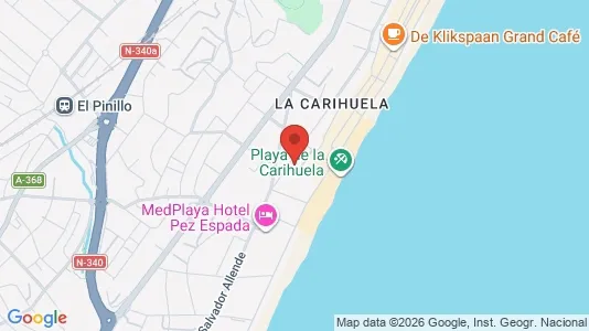 Apartments for rent i Torremolinos - kort over placeringen