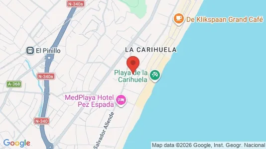 Apartments for rent i Torremolinos - kort over placeringen