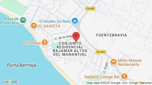 Apartments for rent i El Puerto de Santa María - kort over placeringen