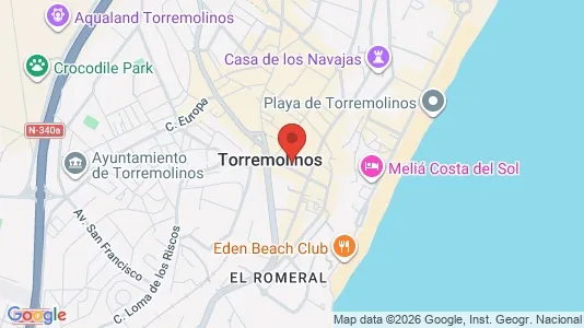 Apartments for rent i Torremolinos - kort over placeringen