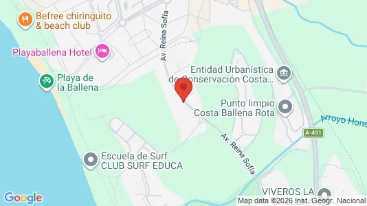 Apartments for rent i Chipiona - kort over placeringen