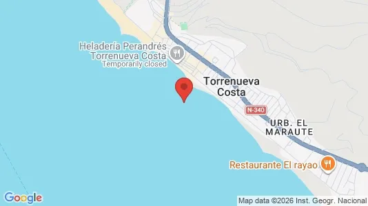 Apartments for rent i Torrenueva Costa - kort over placeringen