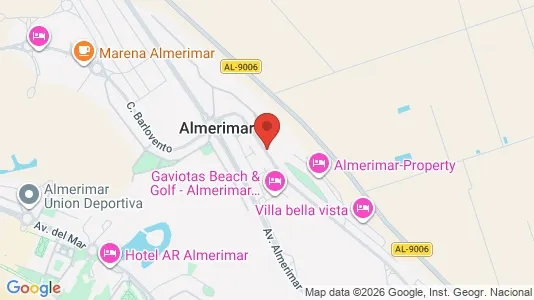 Apartments for rent i El Ejido - kort over placeringen