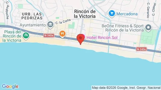 Apartments for rent i Rincón de la Victoria - kort over placeringen