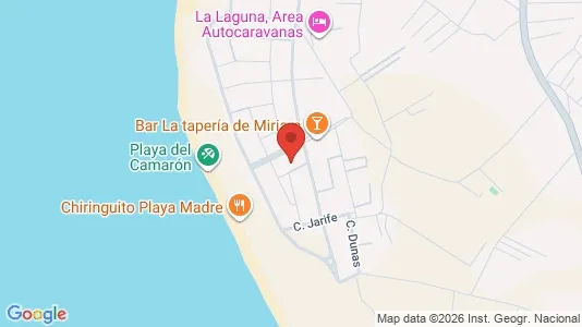 Apartments for rent i Chipiona - kort over placeringen