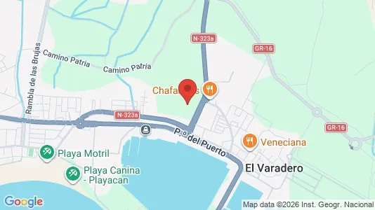 Apartments for rent i Motril - kort over placeringen