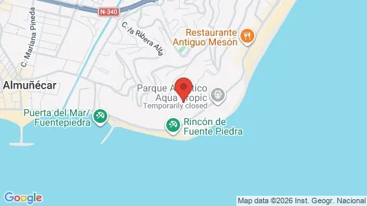 Apartments for rent i Almuñécar - kort over placeringen