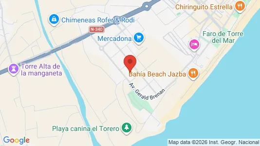 Apartments for rent i Vélez-Málaga - kort over placeringen