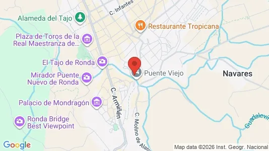 Apartments for rent i Montecorto - kort over placeringen
