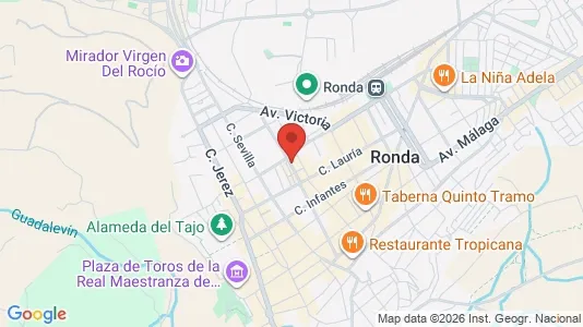 Apartments for rent i Montecorto - kort over placeringen