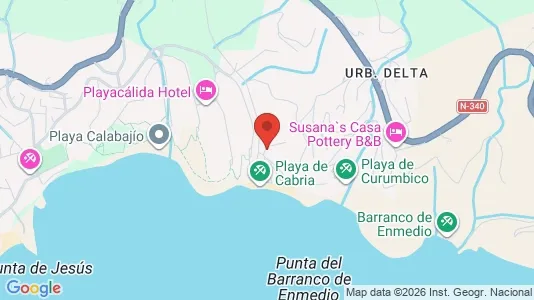 Apartments for rent i Almuñécar - kort over placeringen