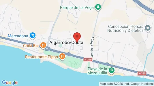 Apartments for rent i Algarrobo - kort over placeringen