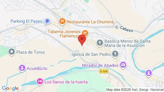 Apartments for rent i Arcos de la Frontera - kort over placeringen