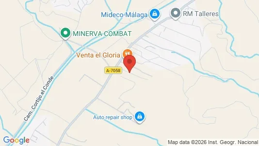 Apartments for rent i Málaga - kort over placeringen