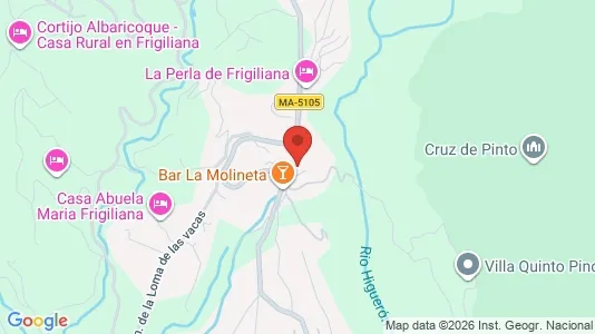 Apartments for rent i Frigiliana - kort over placeringen