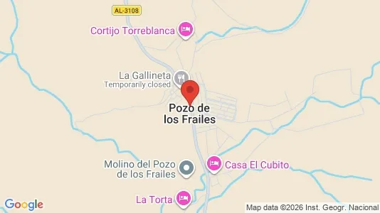 Apartments for rent i Níjar - kort over placeringen