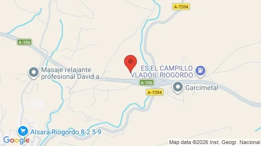 Apartments for rent i Riogordo - kort over placeringen