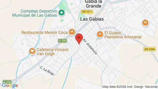 Apartments for rent i Las Gabias - kort over placeringen
