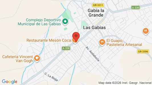 Apartments for rent i Las Gabias - kort over placeringen