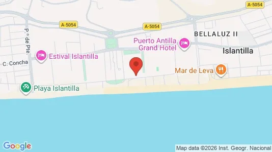 Apartments for rent i Isla Cristina - kort over placeringen