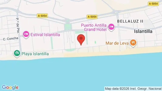 Apartments for rent i Isla Cristina - kort over placeringen