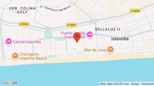 Apartments for rent i Isla Cristina - kort over placeringen