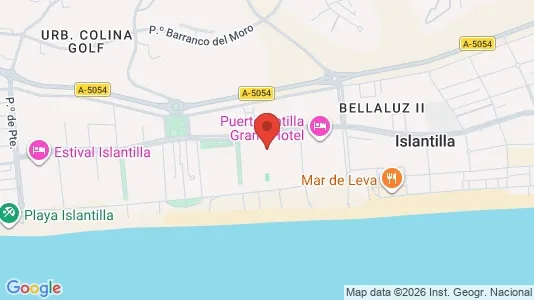 Apartments for rent i Isla Cristina - kort over placeringen