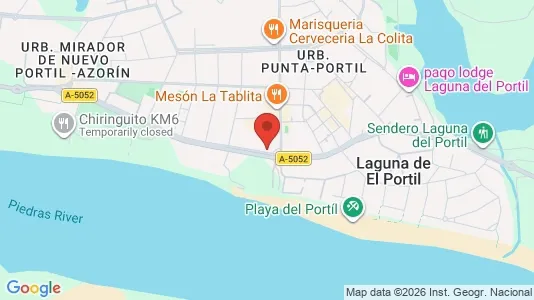 Apartments for rent i Cartaya - kort over placeringen