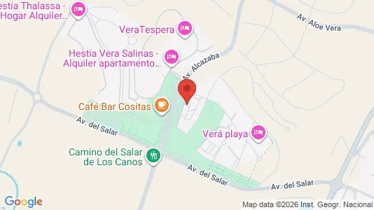 Apartments for rent i Santa Pola - kort over placeringen