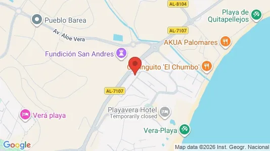 Apartments for rent i Santa Pola - kort over placeringen