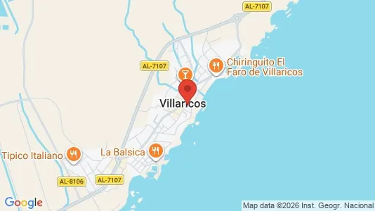 Apartments for rent i Cuevas del Almanzora - kort over placeringen