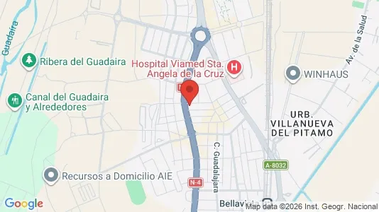 Apartments for rent i Fuente del Rey - kort over placeringen