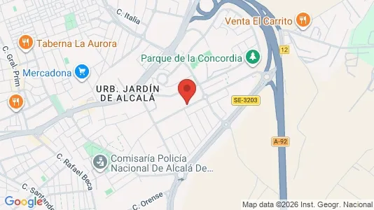 Apartments for rent i Alcalá de Guadaíra - kort over placeringen