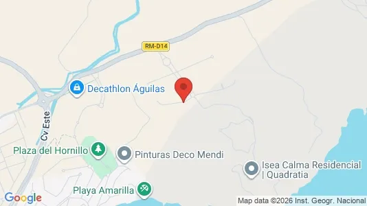 Apartments for rent i Águilas - kort over placeringen