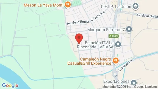 Apartments for rent i La Rinconada - kort over placeringen