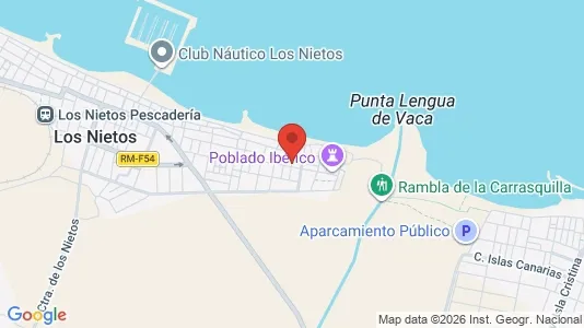 Apartments for rent i Cartagena - kort over placeringen