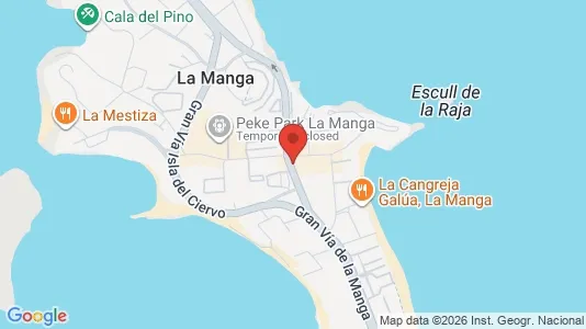 Apartments for rent i Murcia - kort over placeringen