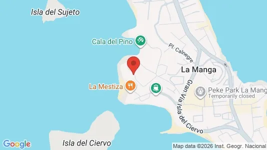 Apartments for rent i Cartagena - kort over placeringen