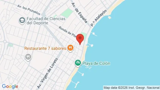 Apartments for rent i San Javier - kort over placeringen