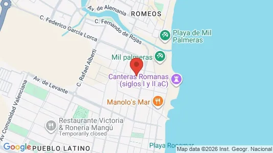 Apartments for rent i Orihuela - kort over placeringen