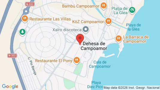 Apartments for rent i Orihuela - kort over placeringen