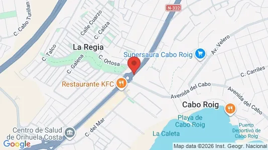Apartments for rent i Orihuela - kort over placeringen