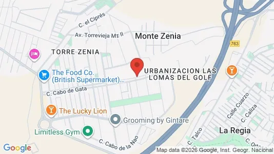 Apartments for rent i Orihuela - kort over placeringen