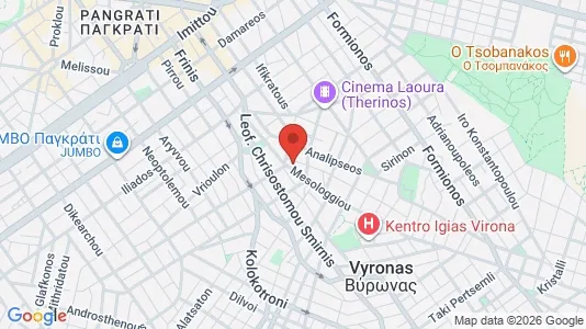 Apartments for rent i Nea Smyrni - kort over placeringen
