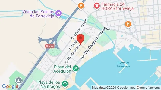 Apartments for rent i Orihuela - kort over placeringen