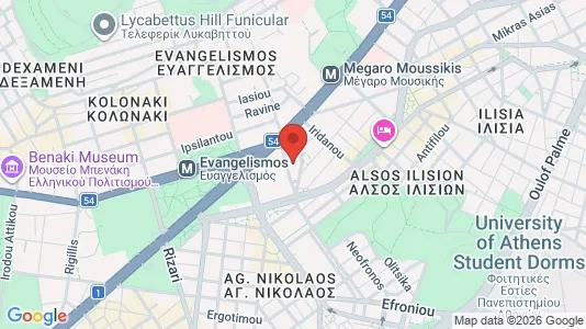 Apartments for rent i Athens Ampelokipoi - kort over placeringen