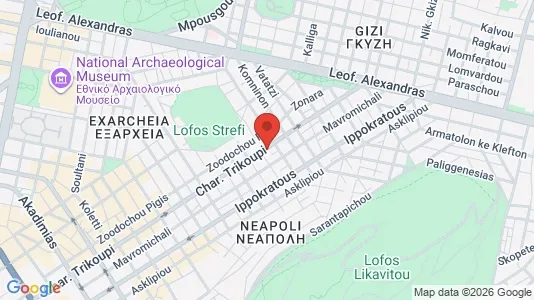 Apartments for rent i Athens Ampelokipoi - kort over placeringen