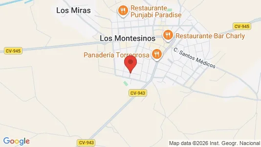 Apartments for rent i Almoradí - kort over placeringen